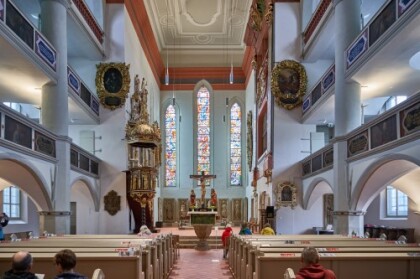 Interior view of St. George's Church